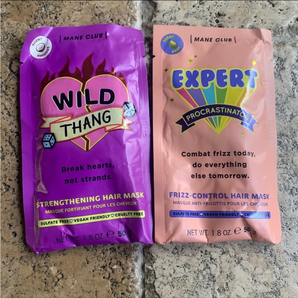 Mane Club Wild Thang Strengthening Expert Procrastinator Frizz Control Mask